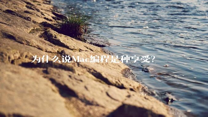 为什么说Mac编程是种享受？